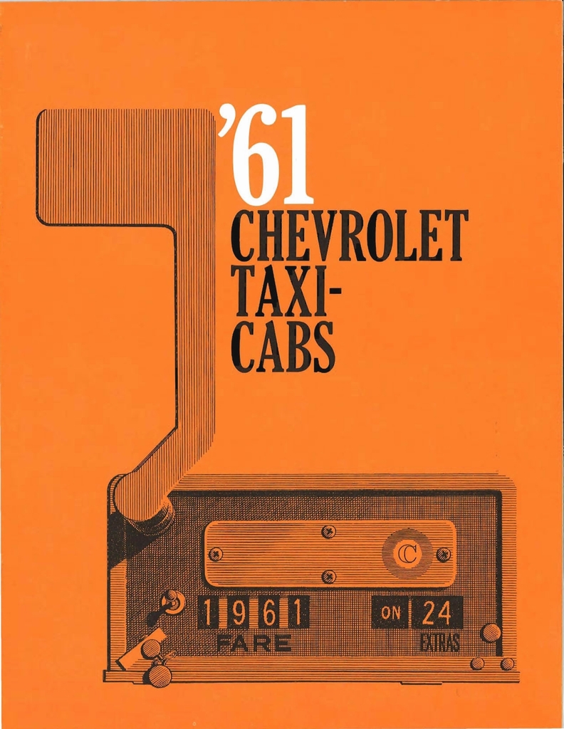 1961 Chevrolet Taxi Brochure